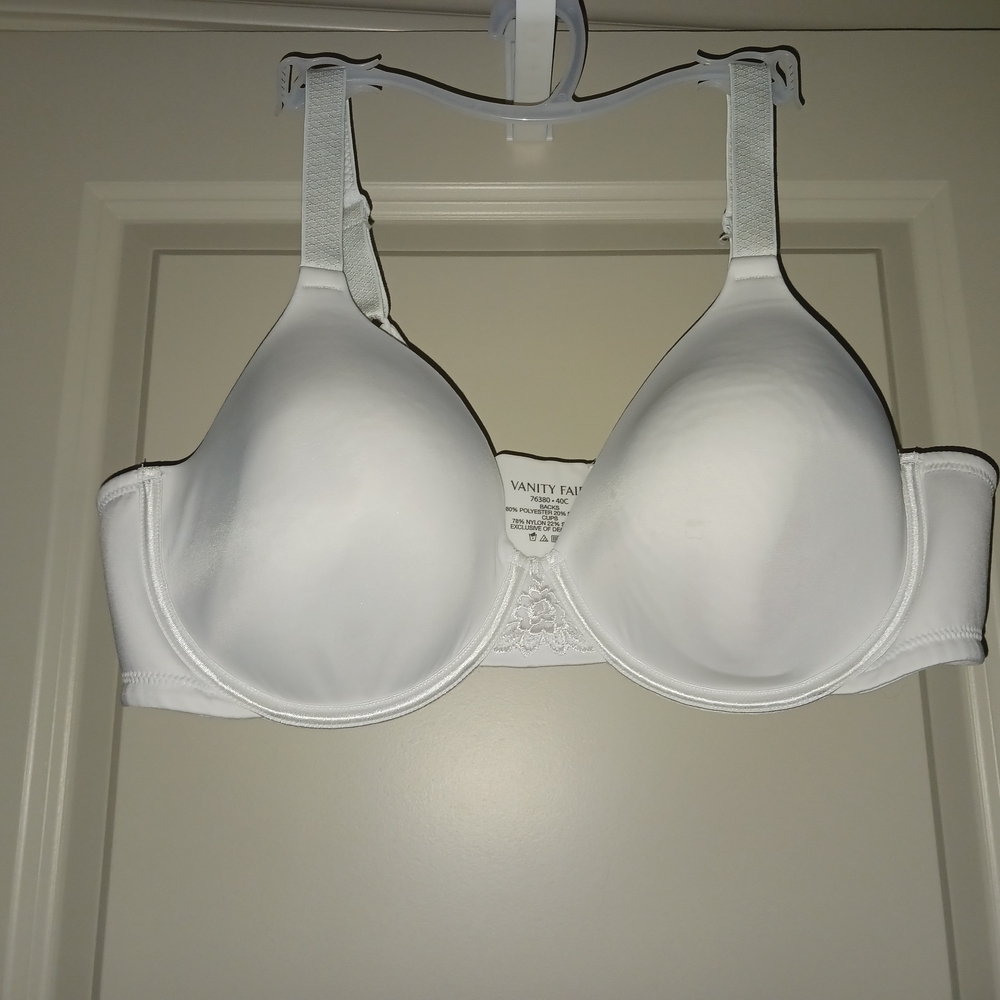 Vanity Fair Women's Classic White Bra
